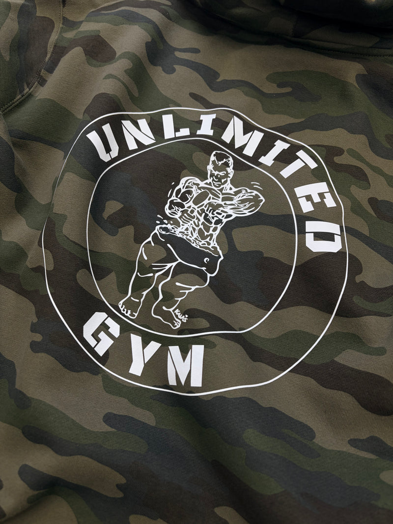 Potisk camo mikin pro posilovnu · 8 ks